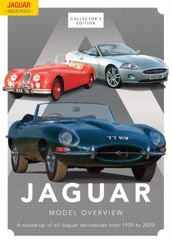 Журнал Jaguar Memories Collector's Edition - Model Overview 2020